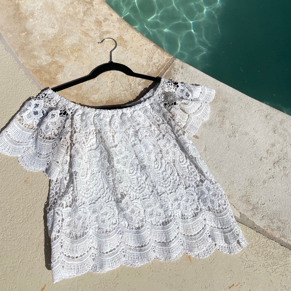 White Lace top!